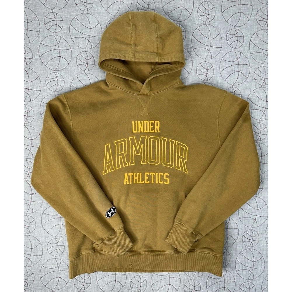 Under Armour‎ Hoodie Brown Embroidered Logo Originators / Men’s XL